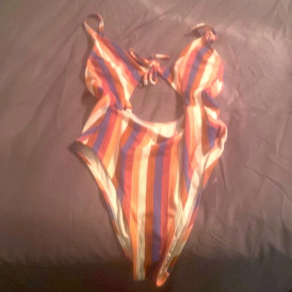 High Waisted One Piece Bathing Suit